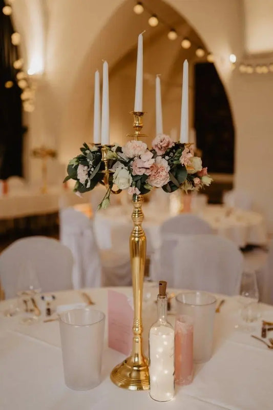 Chandelier doré 80cm Ma boutique Mariage montbéliard