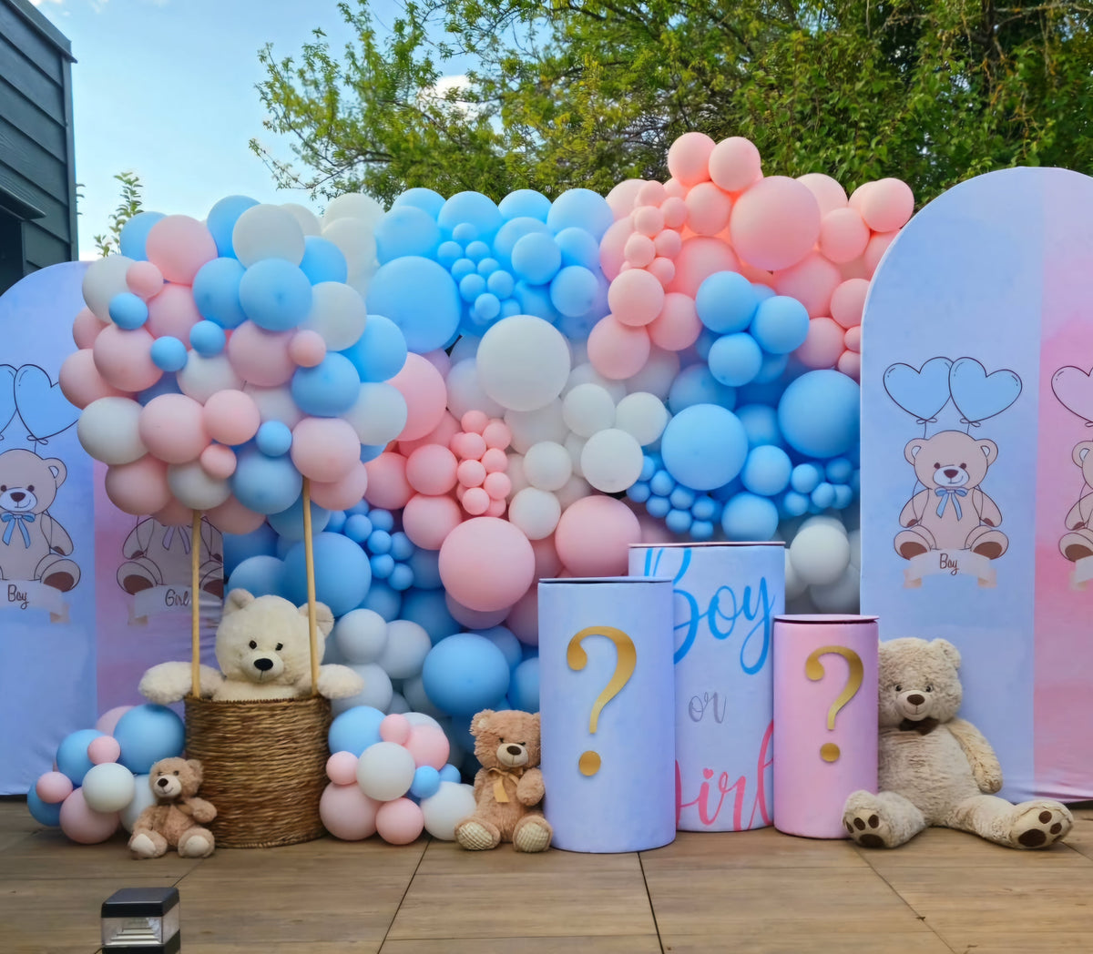 Arche de ballon Sweet Table Mariage Mariage montbéliard